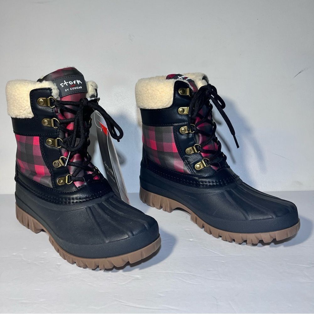 Cougar Carlisse Waterproof Lace-Up Winter Boots